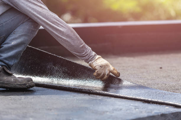 Wet basement repair process in Lake, MI